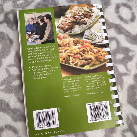 Company's Coming Table for Two recipe cookbook - Picture 2 of 5